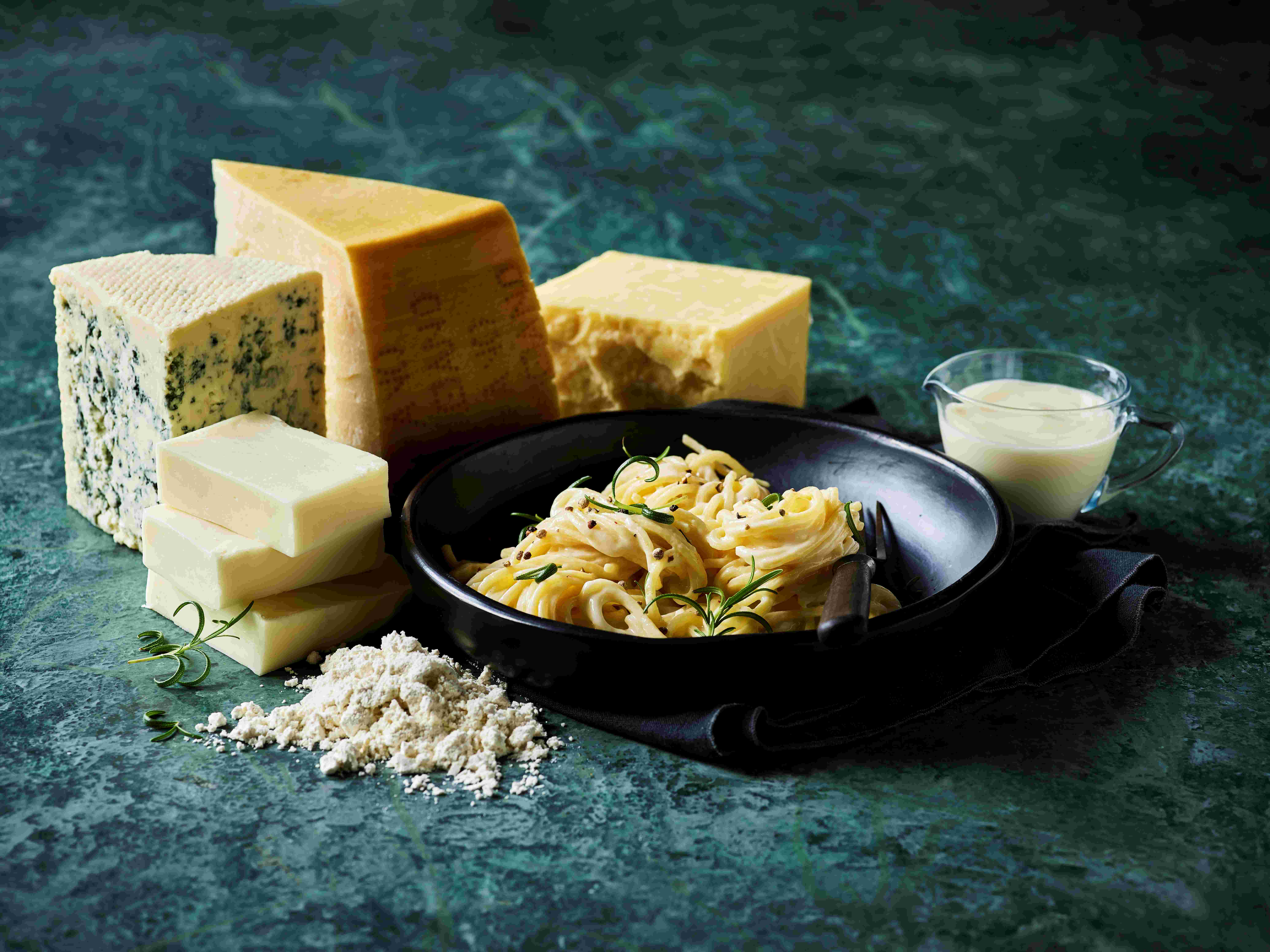 Lactosan Cheese Powder Solutions Pasta With Four Cheese Sauce