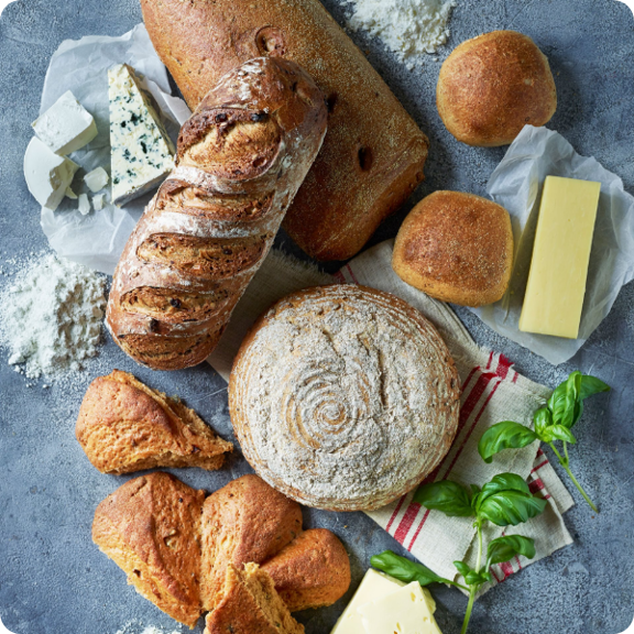 Lactosan Cheese Powders for Bread & Baked Products