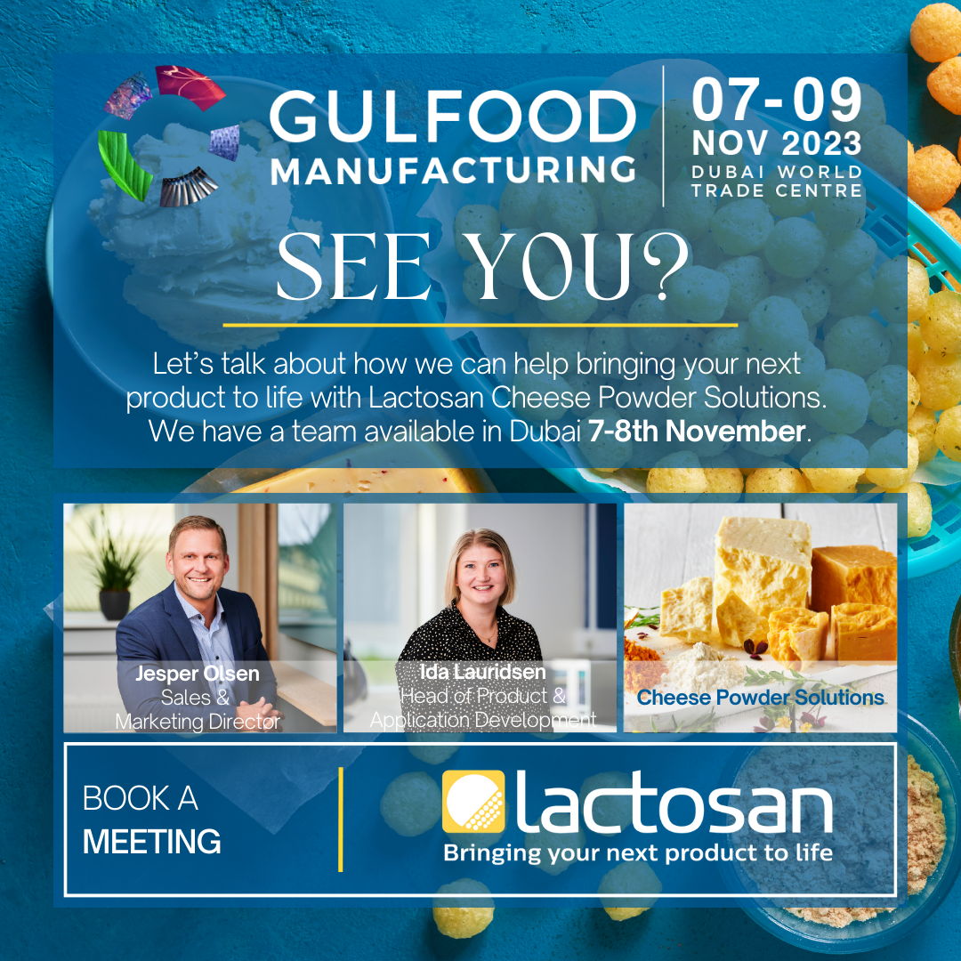 Lactosan at Gulfood Dubai 2023