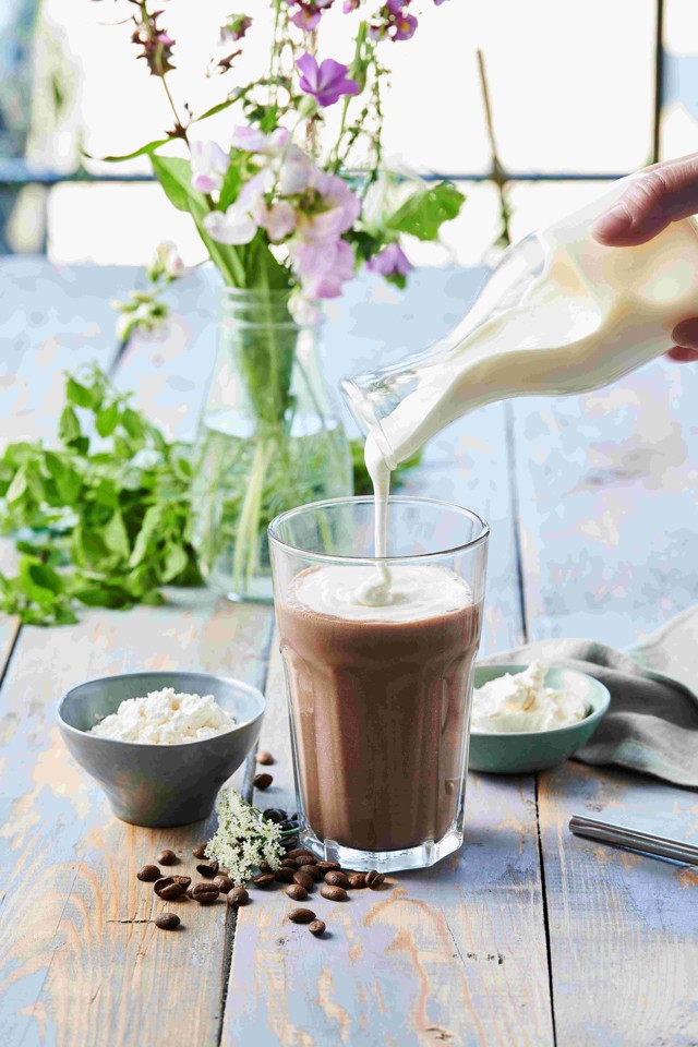 Cheese Topping for Beverages