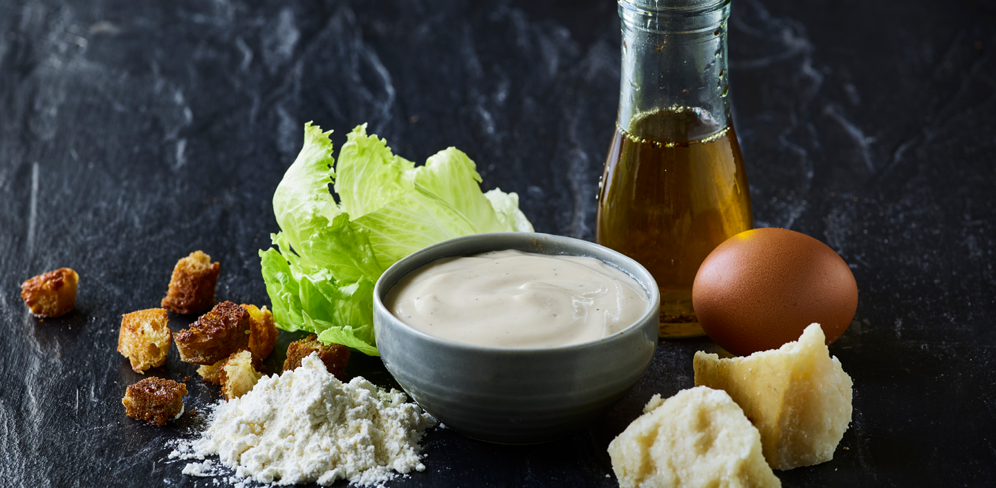 Ceasar salad dressing with Cheese Powder