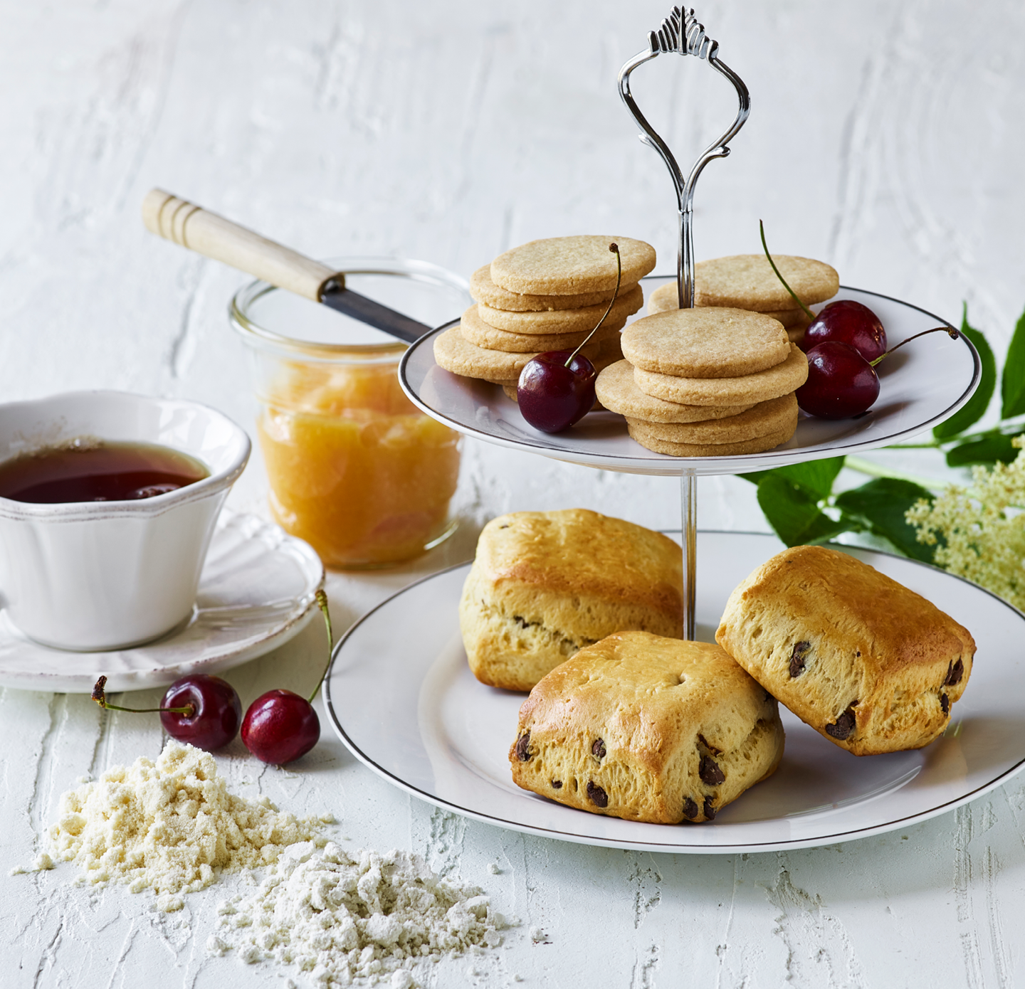 Scones & Biscuits with Cheese Powder