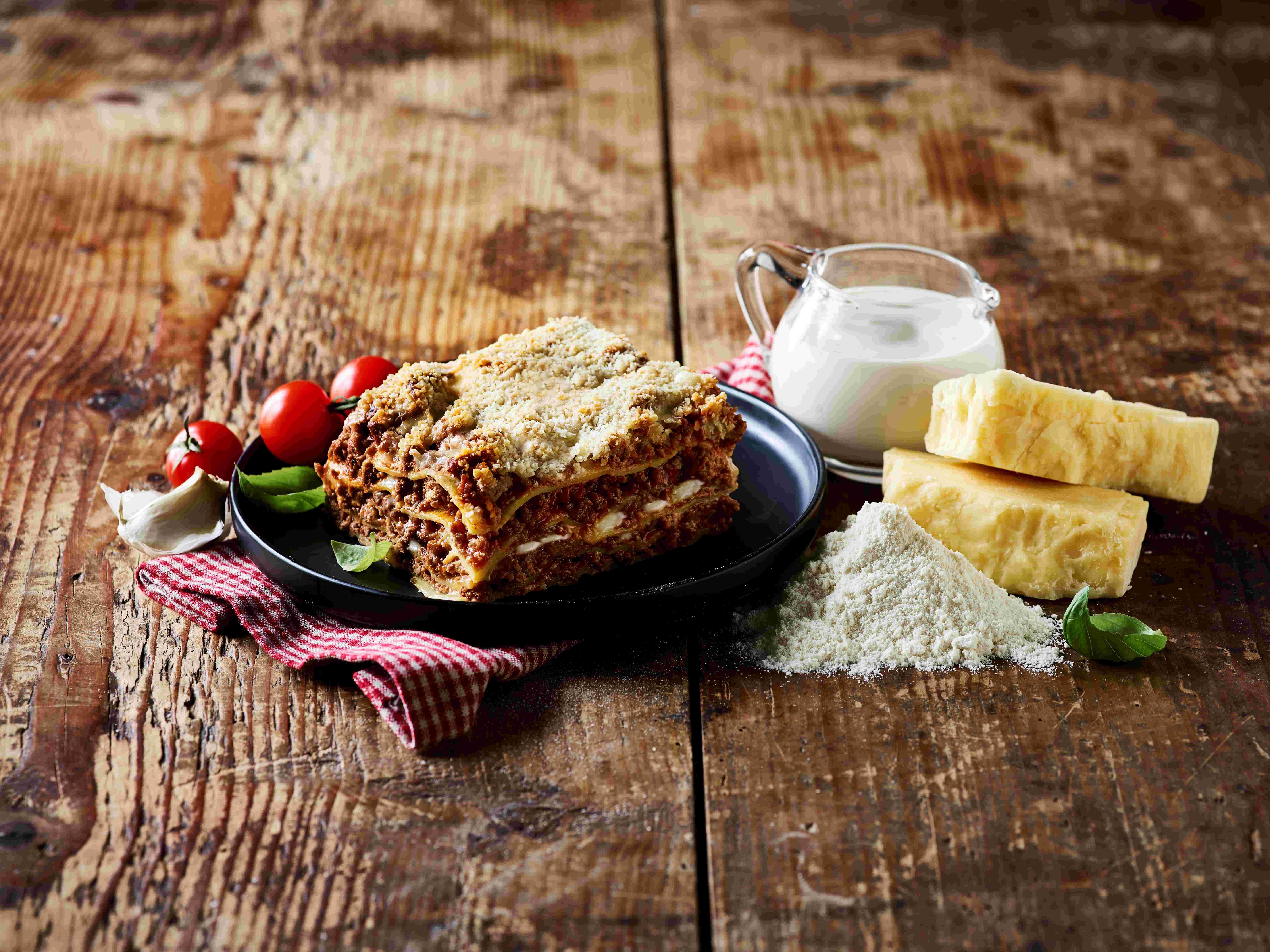 Lactosan Cheese Powder Solutions Lasagne With Mornay Sauce