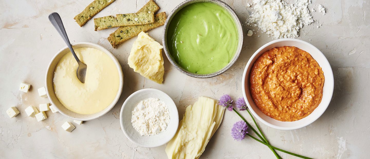 Delicious Dips & Dressings with Cheese Powder