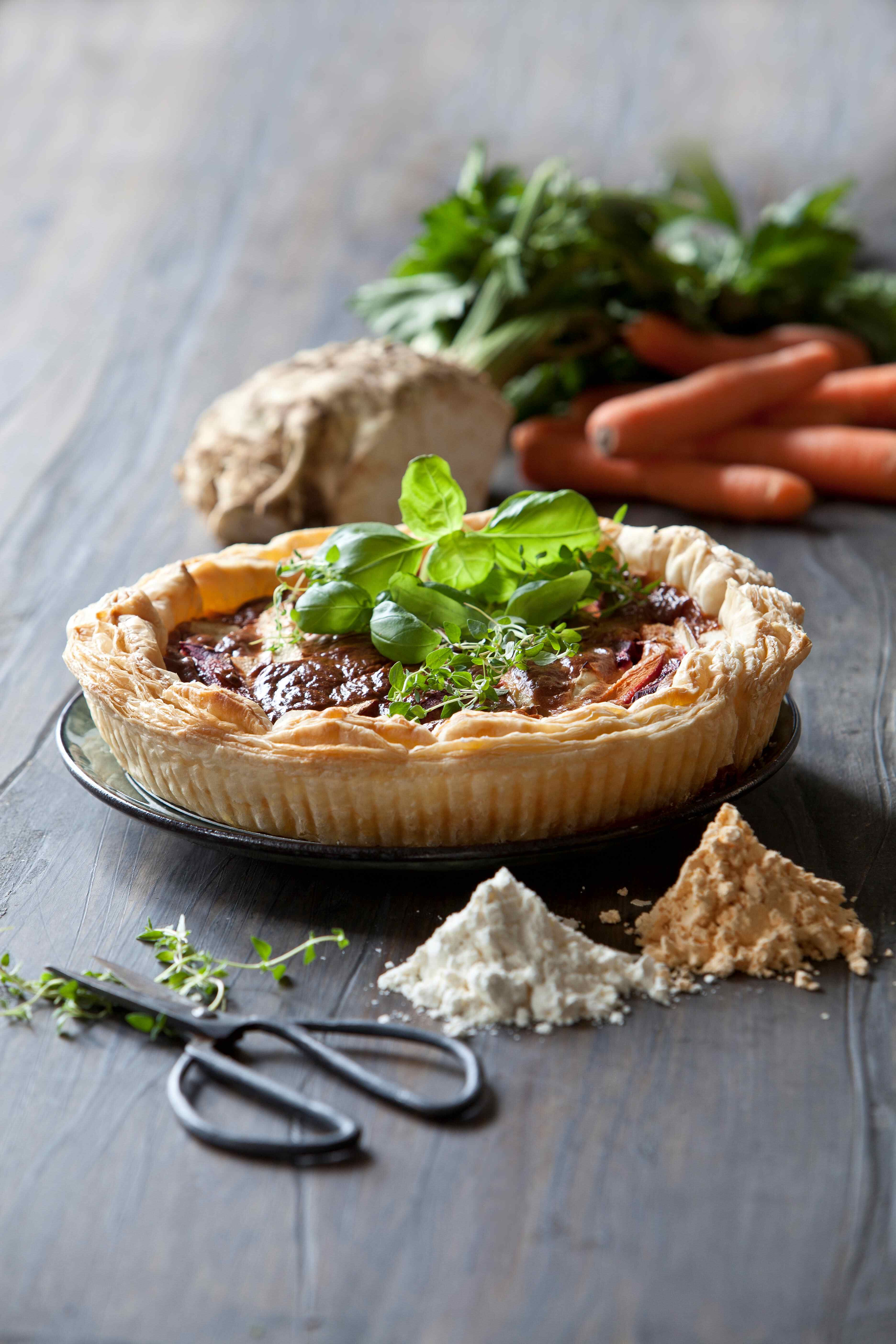 Lactosan Cheese Powder Solutions For Vegetable Pie